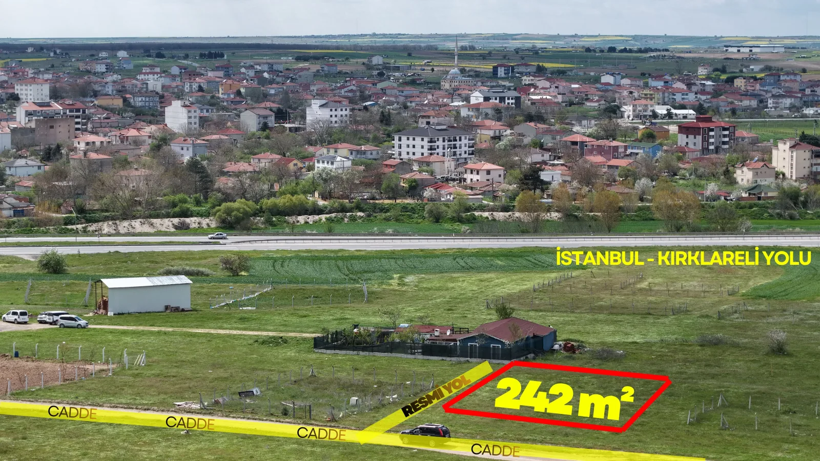 BÜYÜKYONCALI OTOBANA YAKIN ARSA