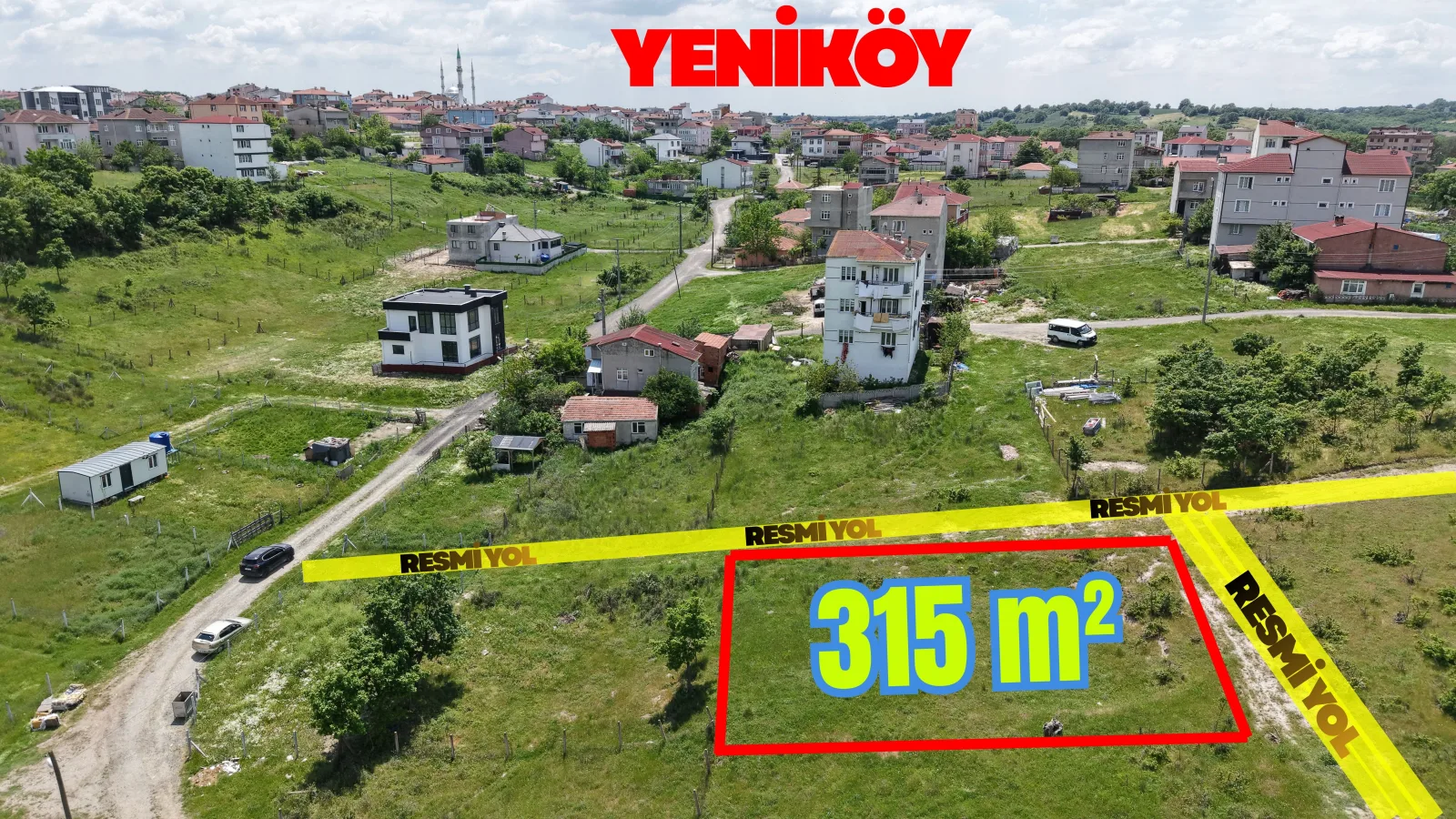BÜYÜKYONCALI YENİKÖY 315m İMARLI ARSA