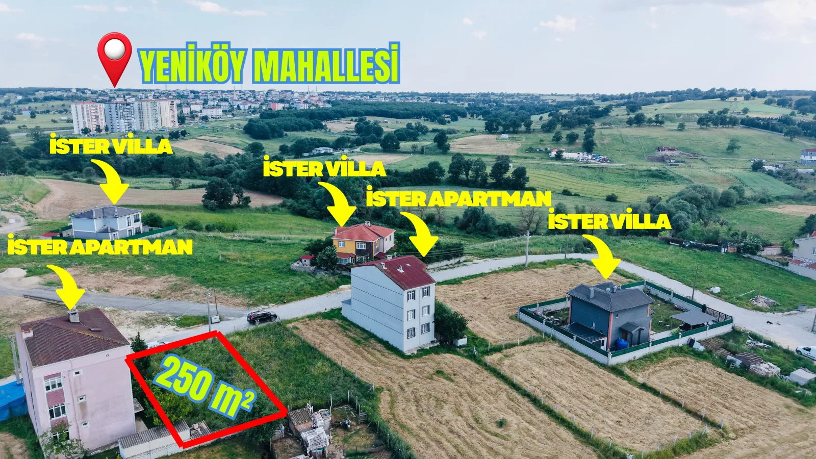 BÜYÜKYONCALI MERKEZ HARİKA KONUMDA ARSA