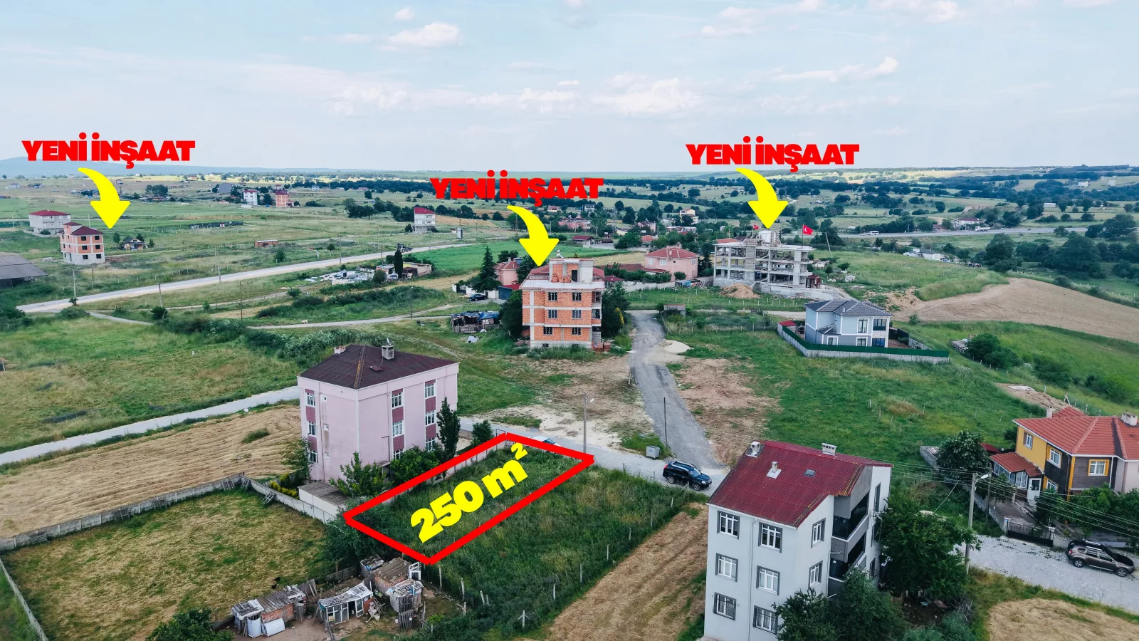 BÜYÜKYONCALI MERKEZ HARİKA KONUMDA ARSA