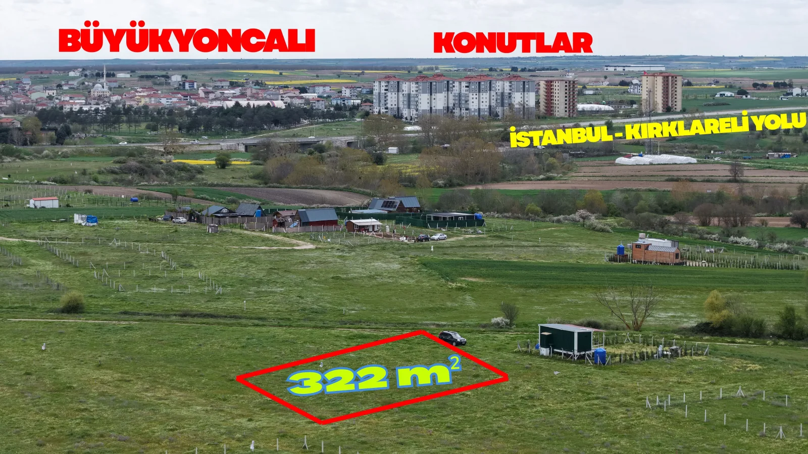 BÜYÜKYONCALI KASIMEREĞİ BÖLGENİN EN UYGUN ARSA
