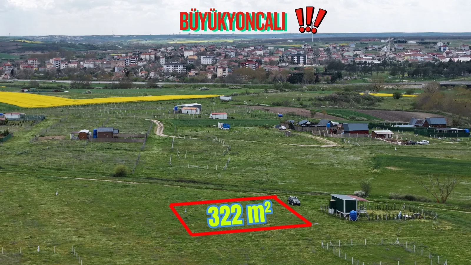BÜYÜKYONCALI KASIMEREĞİ BÖLGENİN EN UYGUN ARSA