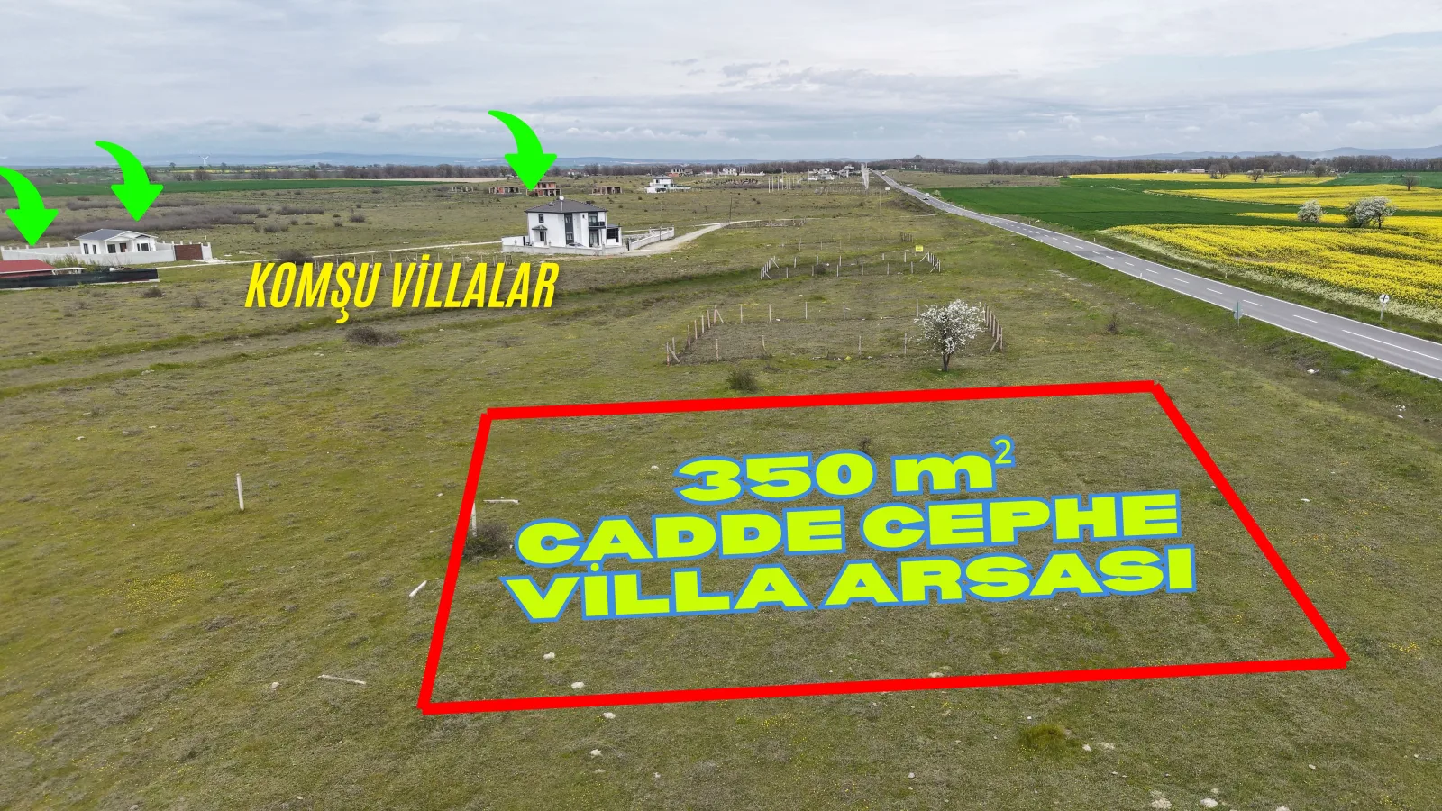 BOZOBA CADDE CEPHE VİLLA ARSASI