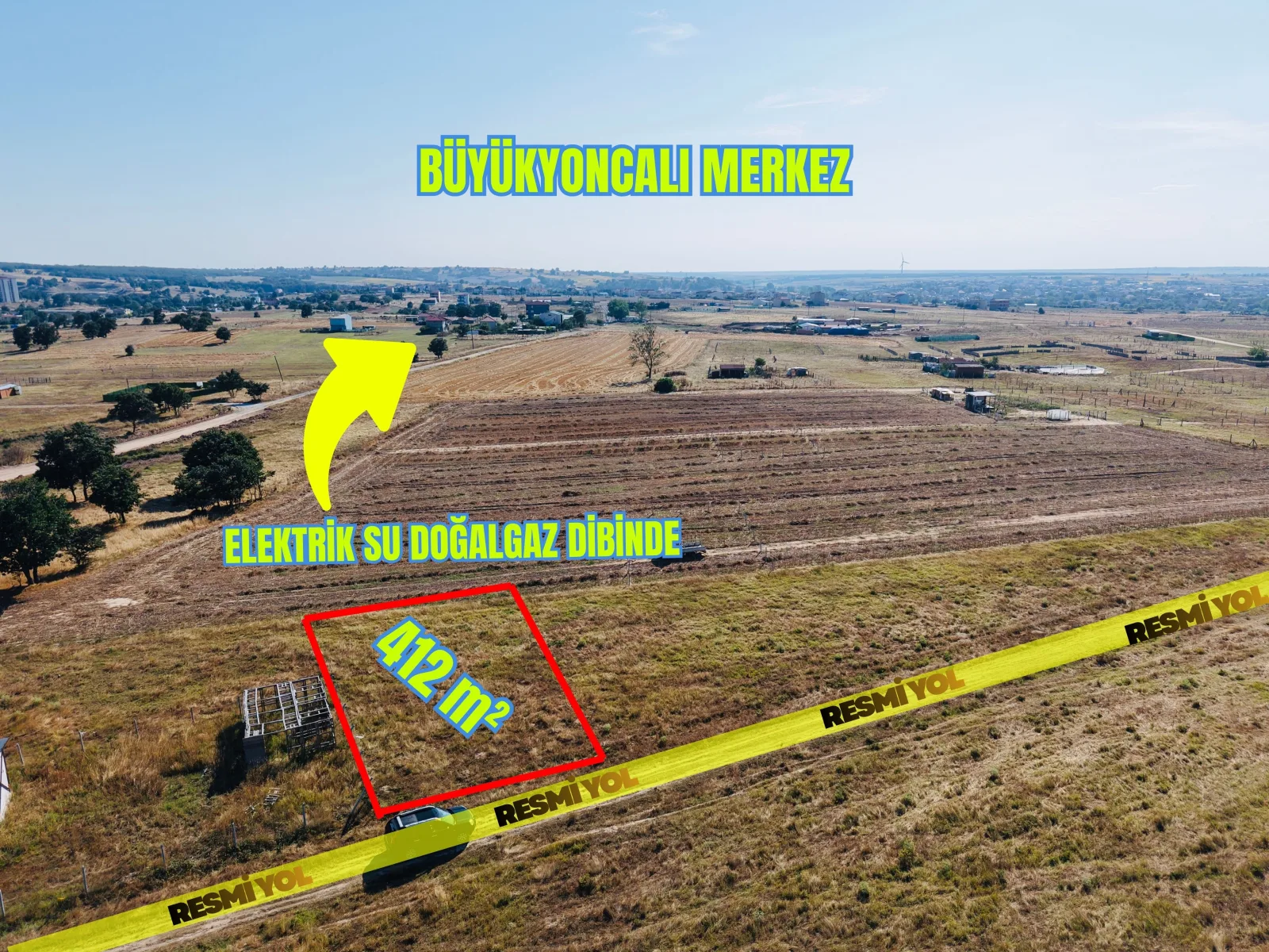 BÜYÜKYONCALI ÇİFT DAİRELİK YATIRIMLIK ARSA