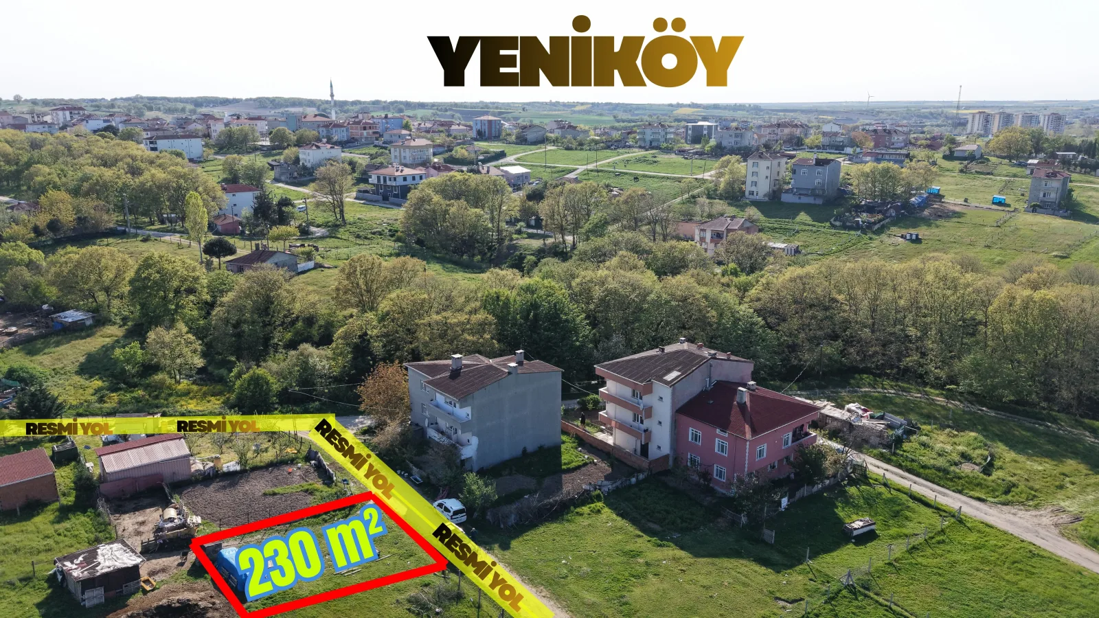 YENİKÖY MAHALLE İÇİ UYGUN ARSA