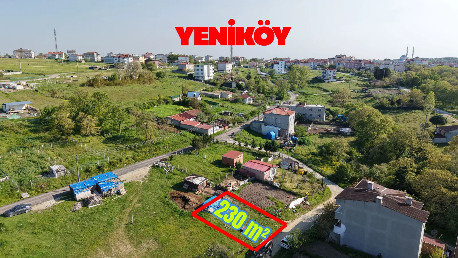 YENİKÖY MAHALLE İÇİ UYGUN ARSA