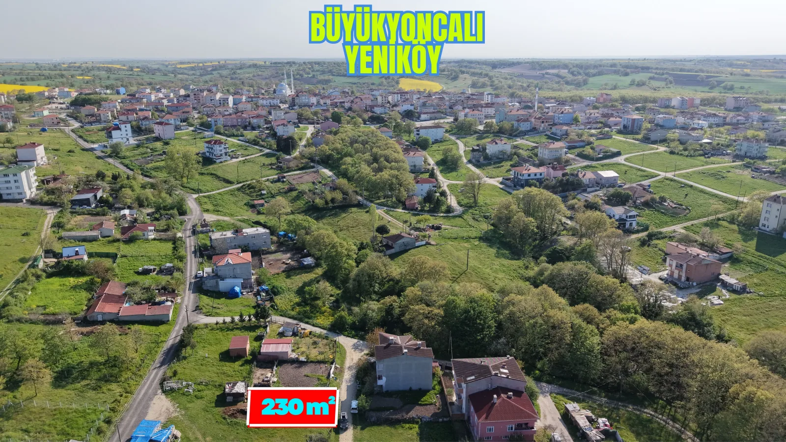 YENİKÖY MAHALLE İÇİ UYGUN ARSA