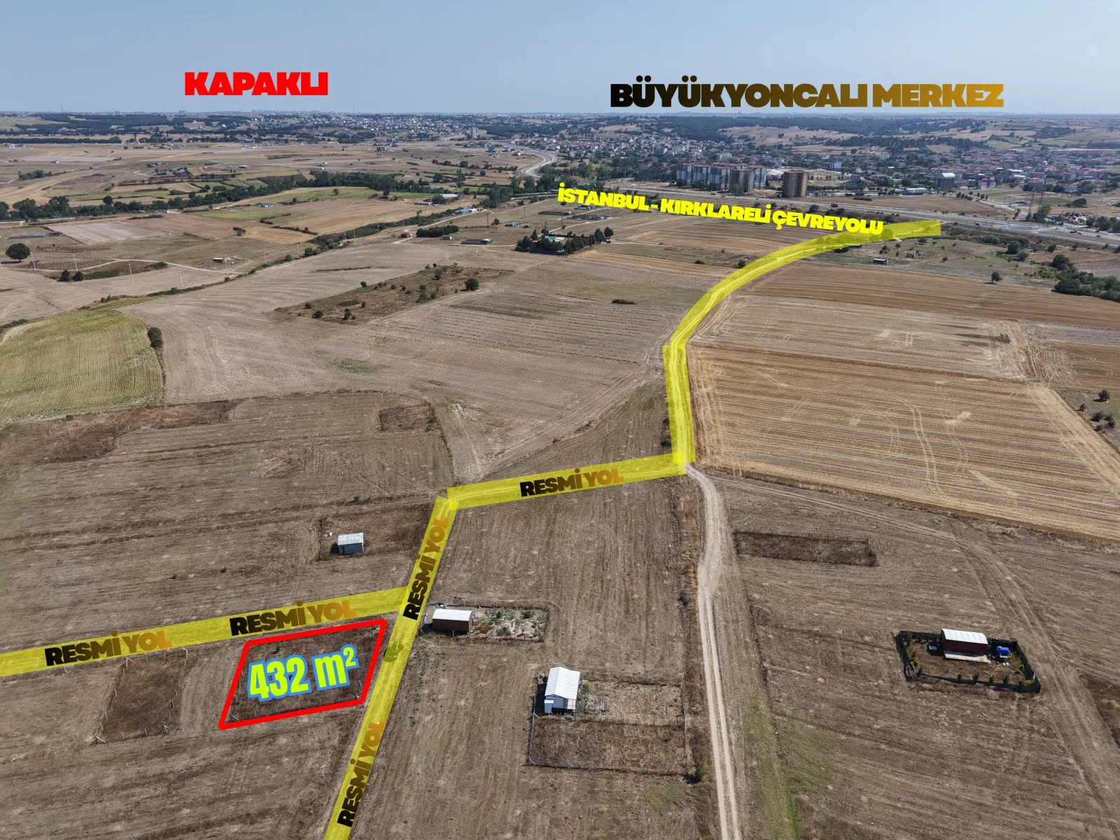 ATILIM BETON ARKASI ÇİFT DAİRELİK ARSA