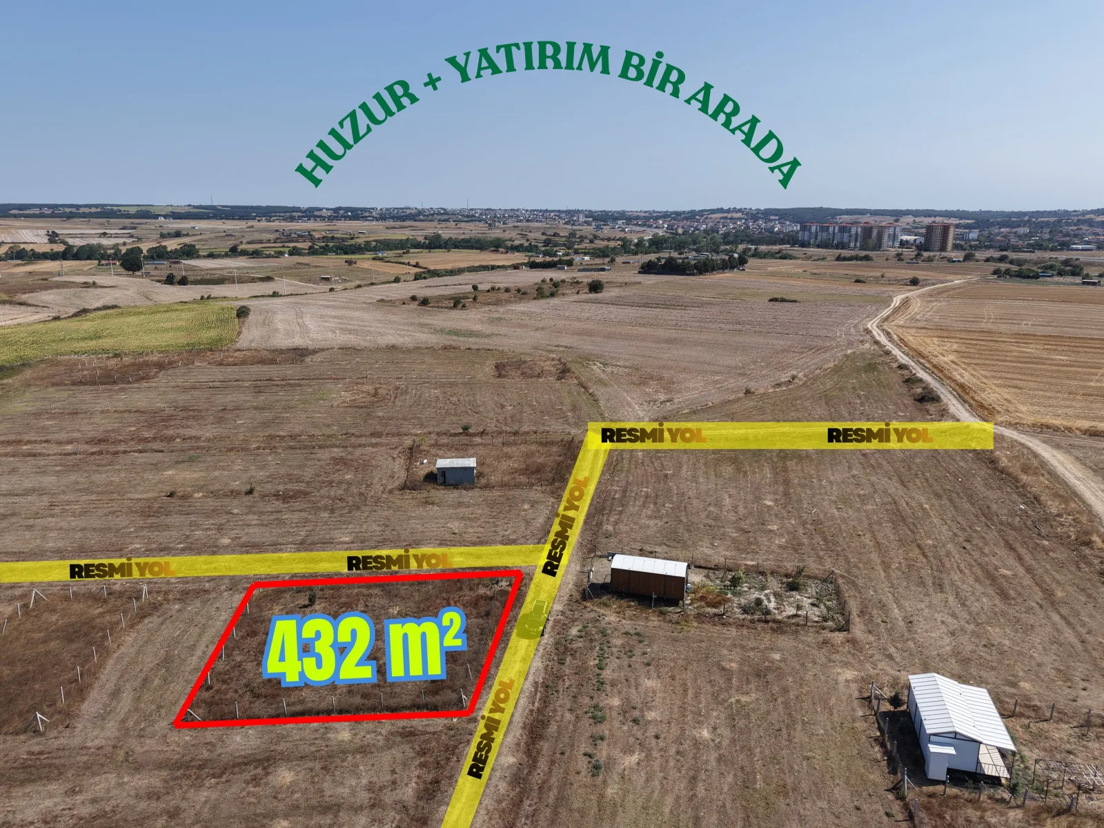ATILIM BETON ARKASI ÇİFT DAİRELİK ARSA