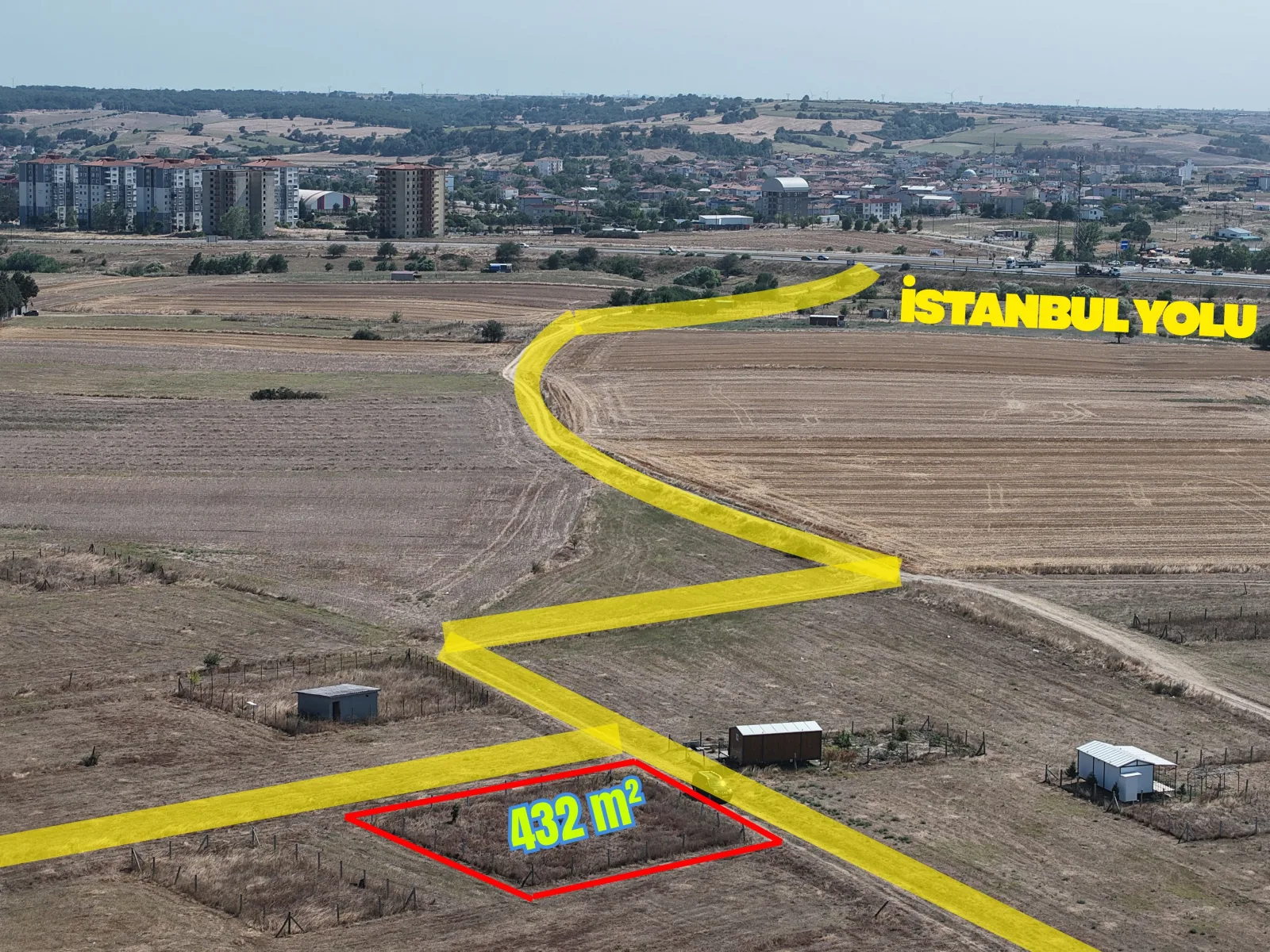 ATILIM BETON ARKASI ÇİFT DAİRELİK ARSA