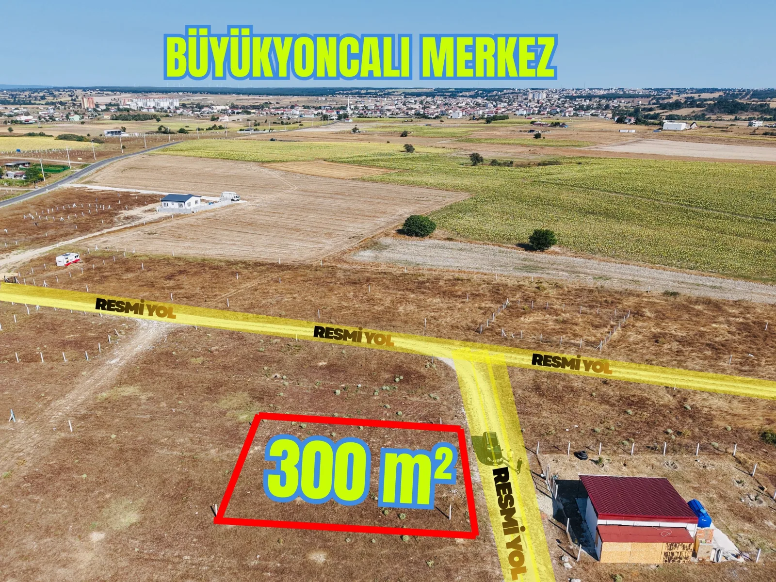BÜYÜKYONCALI MERKEZ'de UYGUN ARSA