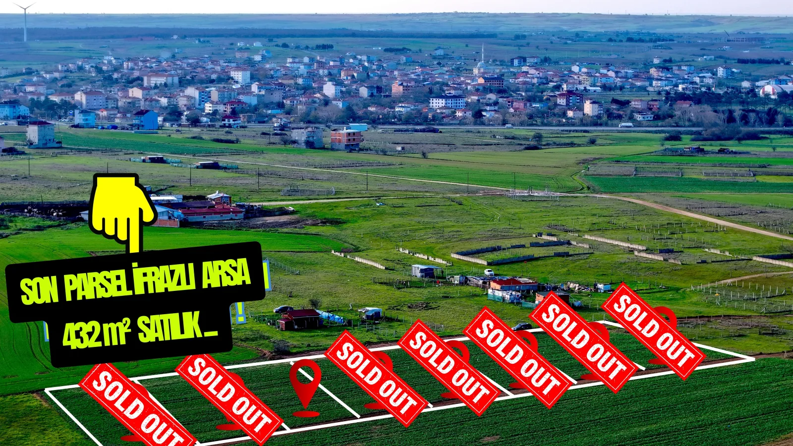 KASIMEREĞİ MEVKİİ UYGUN İFRAZLI ARSA